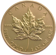 2011 Canadian Maple Leaf Gold Coin 1oz