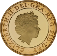2015 Proof £2 Coin Gold Double Sovereign Technologies Fourth Portrait