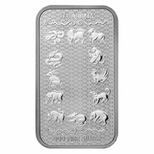 10oz Silver Bar 2024 Year of the Dragon