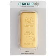 C. Hafner 1 Kilo Gold Cast Bar
