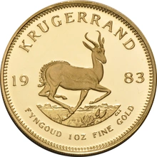 1983 1oz Proof Gold Krugerrand