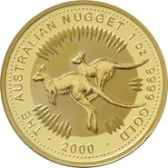 2000 1oz Gold Australian Nugget