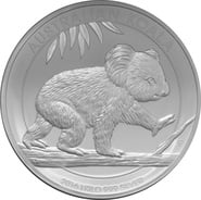 2016 1kg Silver Australian Koala