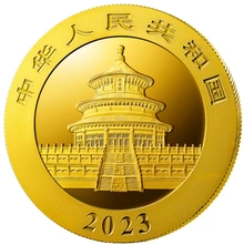 2023 3g Chinese Panda Gold Coin
