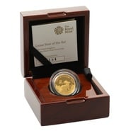 2020 Royal Mint 1oz Year of the Rat Proof Gold Coin Boxed