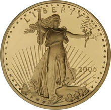 2006 Proof 1/4oz American Eagle Gold Coin