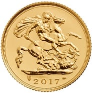 2017 Gold Half Sovereign