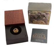 Boxed 2012 Koala Twenty-Fifth Ounce Gold Coin