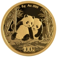 2026 8g Chinese Panda Gold Coin