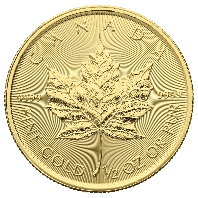 2019 Half Ounce Gold Maple