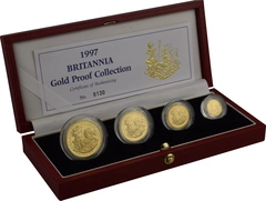 1997 Proof Gold Britannia 4 Coin Set Boxed