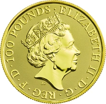 2019 1oz Falcon of the Plantagenets Gold Coin Queen's Beasts