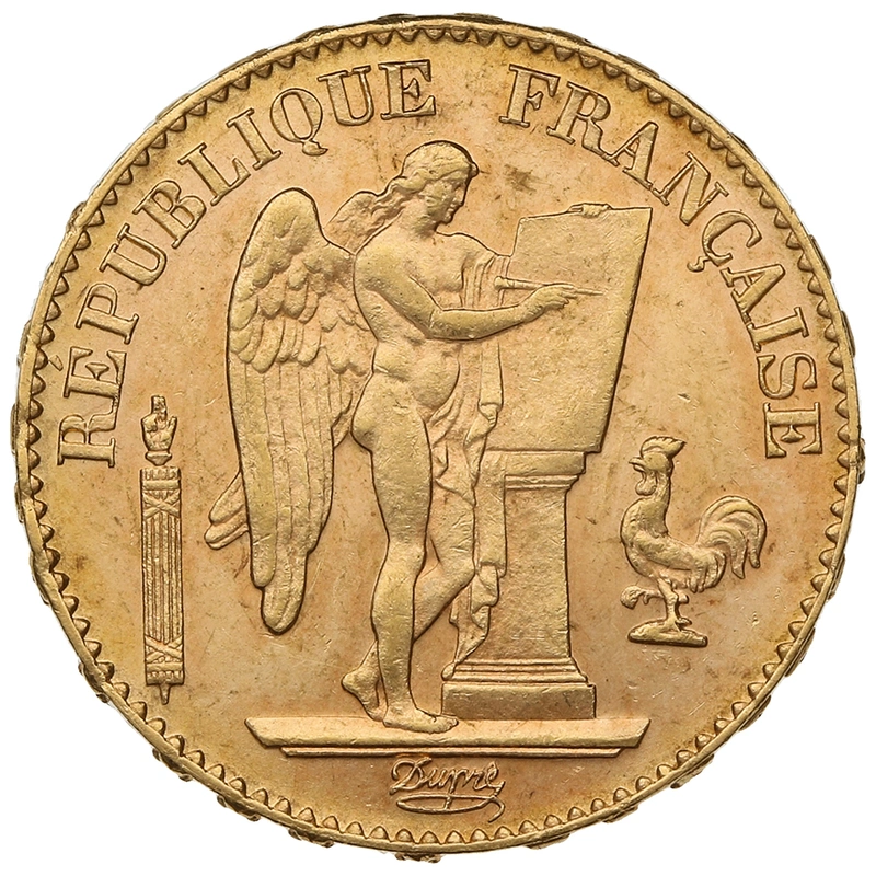 1898 20 French Francs - Guardian Angel - A
