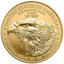 2024 Half Ounce American Eagle Gold Coin