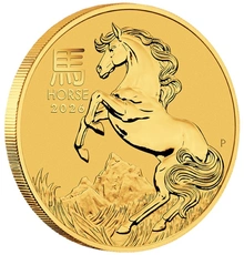 2026 1oz Perth Mint Year of the Horse Gold Coin