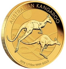 2018 Tenth Ounce Gold Australian Nugget