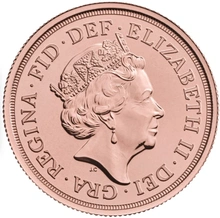 2021 £2 Coin Gold Double Sovereign