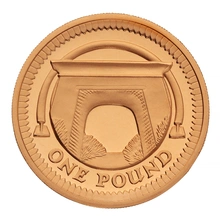 2006 £1 One Pound Proof Gold Coin Bridges - Egyptian Arch