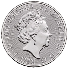 2022 1oz Queen's Beasts Platinum Completer Coin