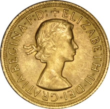 1968 Gold Sovereign - Elizabeth II Young Head