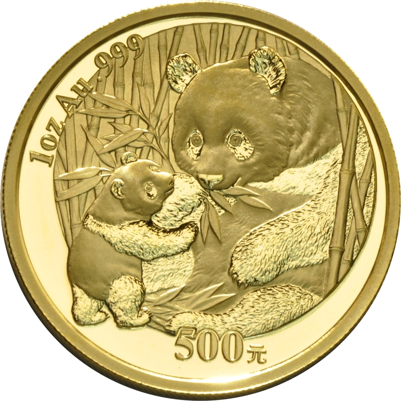 2005 1oz Chinese Panda Gold Coin - $4,843