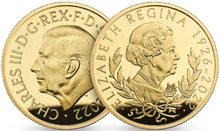 2022 Her Majesty Queen Elizabeth II 1oz Proof Gold Coin Boxed