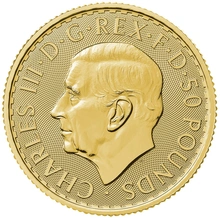 2023 King Charles III Britannia Half Ounce Gold Coin
