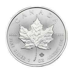 2021 Canadian Silver Maple Leaf Coin 1oz