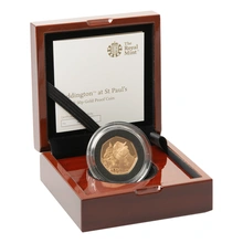 2019 Paddington at St. Paul's Cathedral Fifty Pence Proof Gold Coin Boxed