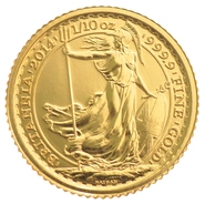 2014 Tenth Ounce Gold Britannia