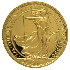 1996 Proof 1/4oz Gold Britannia Coin