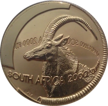 2000 Half Ounce Natura Gold Coin