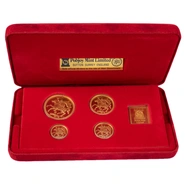 1979 Isle of Man Gold Proof Sovereign Four Coin Set Boxed