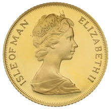 1973 Isle of Man Gold Proof Sovereign Four Coin Set Boxed
