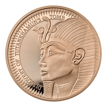 2022 Proof £5 Gold Crown Coin 100th Anniversary of the Discovery of Tutankhamun’s Tomb Boxed