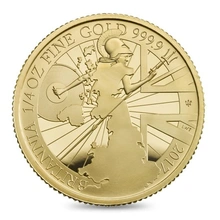 2017 Proof 1/4oz Gold Britannia Coin