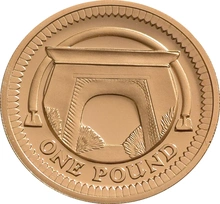 Gold Proof 2006 £1 Egyptian Arch Bridge