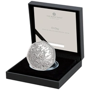 2024 Proof 50p Silver Coin 80th Anniversary of the D-Day Landings Boxed