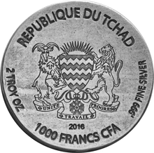 2016 Horus 2-Ounce Silver Coin