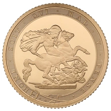 2017 Proof Gold Half Sovereign Boxed