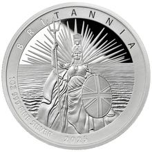 2025 Proof Britannia 1oz Silver Coin - From $189.20