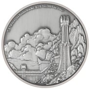 2022 The Lord of the Rings - Mordor 1oz Proof Silver Coin