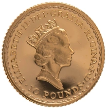 1987 Proof 1/10oz Gold Britannia Coin