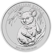 2019 1kg Silver Australian Koala