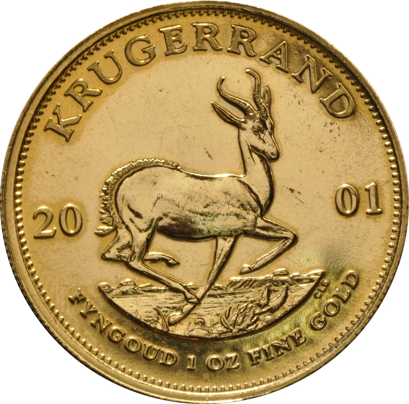 2001 Krugerrand Gold Coin 1oz