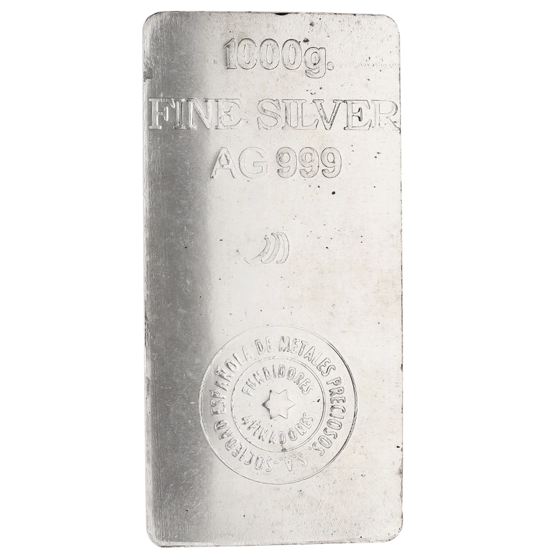 1kg Silver Bar Sempsa