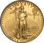 2002 Quarter Ounce Eagle Gold Coin