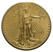 2011 Tenth Ounce Eagle Gold Coin