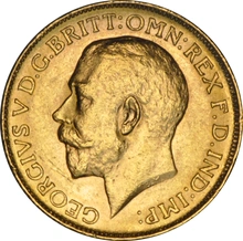1918 Gold Sovereign - King George V - Canada NGC AU58