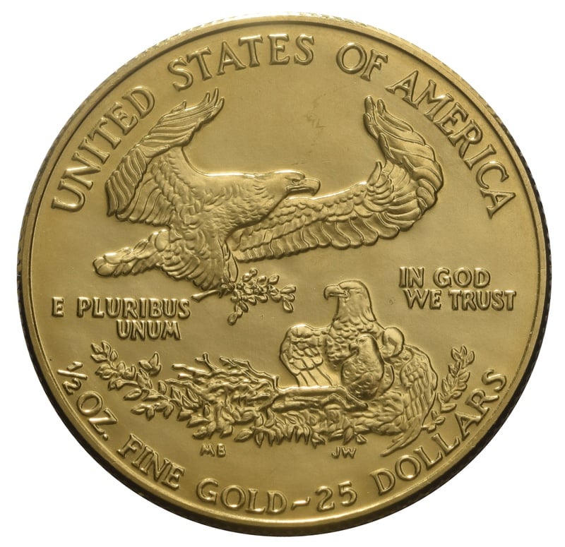 2010 Half Ounce Eagle Gold Coin